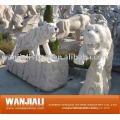 Granite tiger sculpture